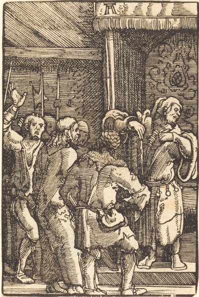 Kristus före Kaifas av Albrecht Altdorfer