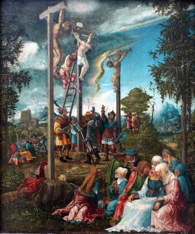 Jesu korsfästelse av Albrecht Altdorfer