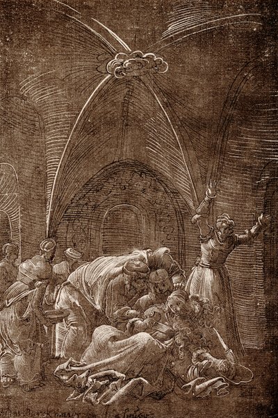 Lucretias död av Albrecht Altdorfer