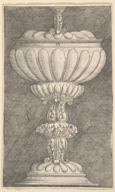 Design för en täckt bägare.n.d. av Albrecht Altdorfer