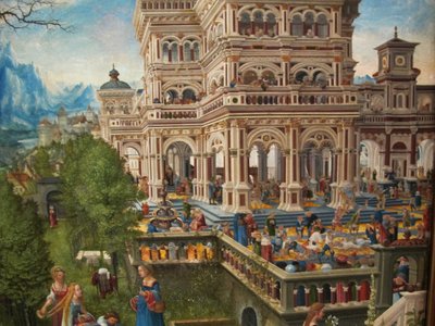 Tyska: Susanna im Bade Susanna och de äldre av Albrecht Altdorfer