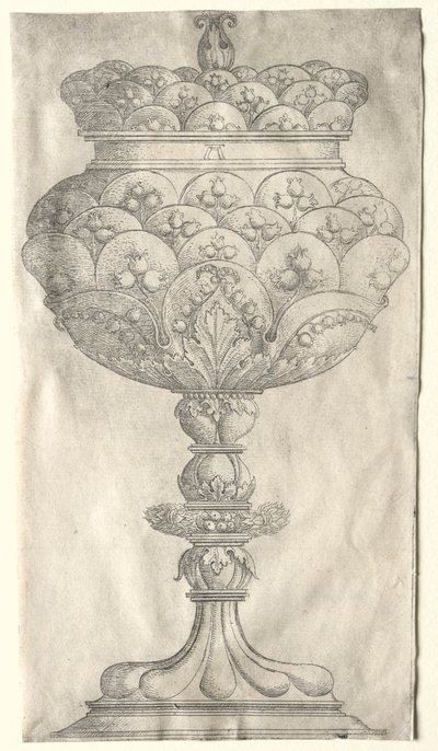 Bägare med liljekonvaljer av Albrecht Altdorfer