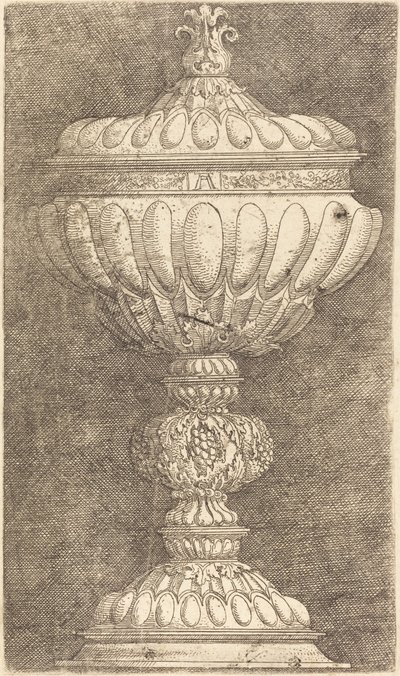 Bägare med granatäpple på knoppen av Albrecht Altdorfer
