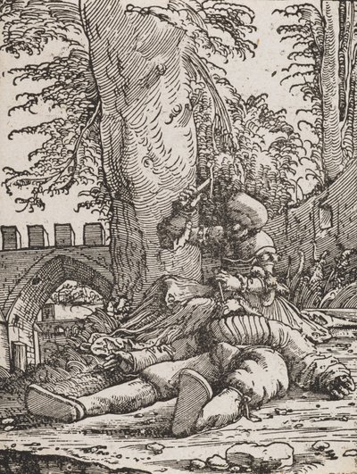 Jael dödar Sisera, ca 1523 av Albrecht Altdorfer
