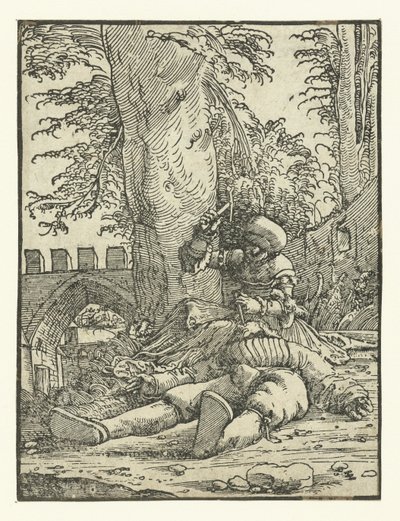 Jael dödar Sisera av Albrecht Altdorfer