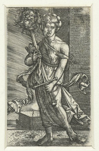 Judith med huvudet av Holofernes av Albrecht Altdorfer