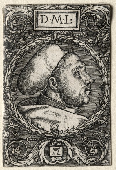 Martin Luther, ca. 1525. av Albrecht Altdorfer