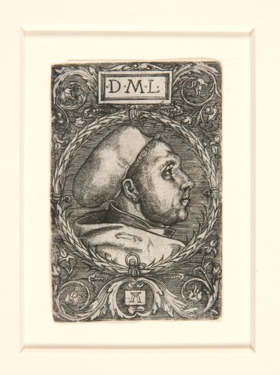 Martin Luther med doktorsmössa av Albrecht Altdorfer