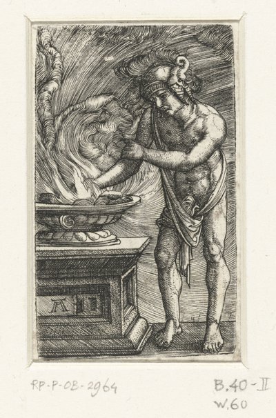 Mucius Scaevola av Albrecht Altdorfer