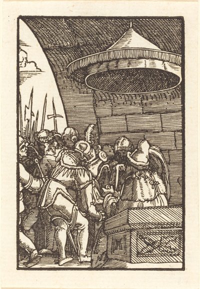 Pilatus som tvättar sina händer av Albrecht Altdorfer
