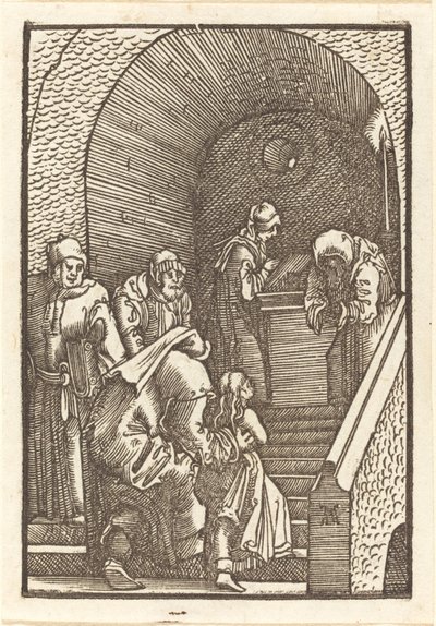 Presentation av jungfrun av Albrecht Altdorfer