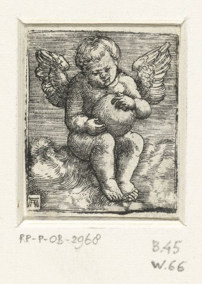 Putto med en boll av Albrecht Altdorfer