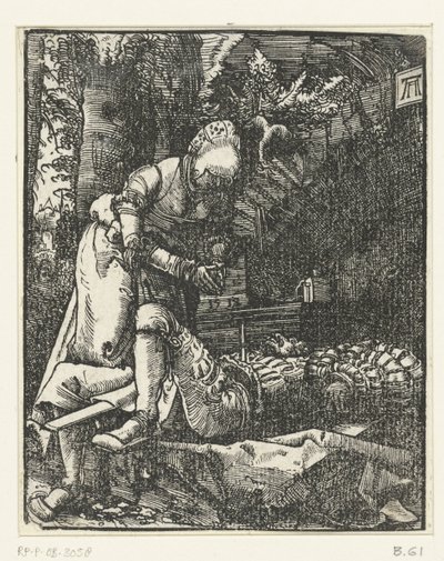 Pyramus och Thisbe av Albrecht Altdorfer