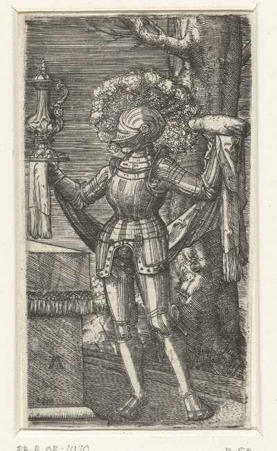 Riddare med vin och bröd av Albrecht Altdorfer