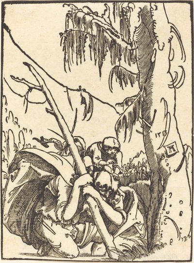 Sankt Christopher av Albrecht Altdorfer