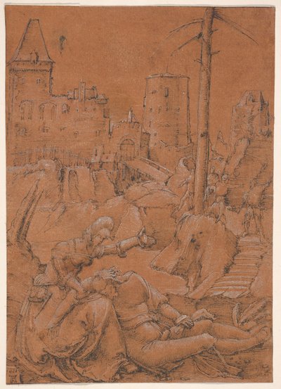 Samson und Delila av Albrecht Altdorfer
