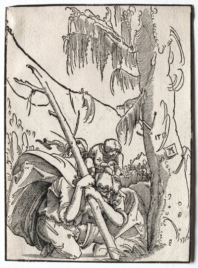 St Christopher av Albrecht Altdorfer