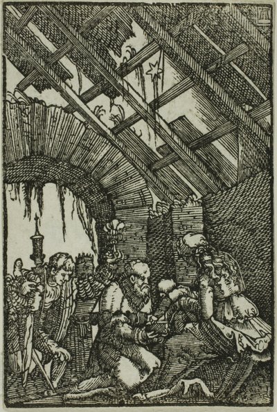 The Adoration of the Magi, från The Fall and Redemption of Man av Albrecht Altdorfer