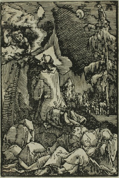 The Agony in the Garden, från The Fall and Redemption of Man av Albrecht Altdorfer