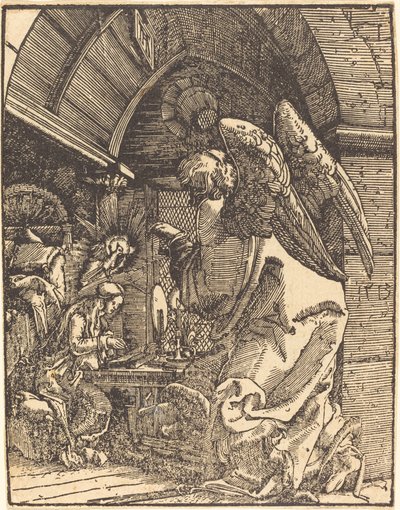 Bebådelsen av Albrecht Altdorfer