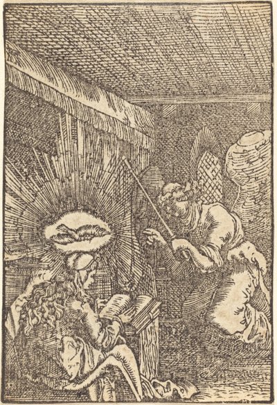 Bebådelsen av Albrecht Altdorfer