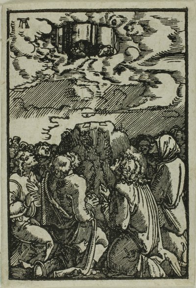 Uppstigningen, från Människans fall och återlösning av Albrecht Altdorfer