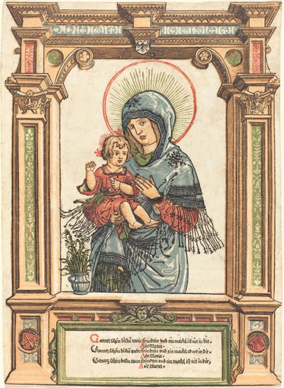Den vackra jungfrun i Regensburg av Albrecht Altdorfer