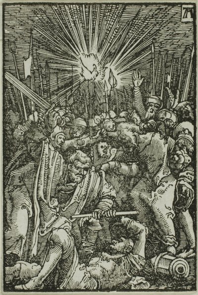 Sveket, från Människans fall och återlösning av Albrecht Altdorfer