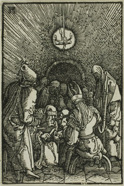 Omskärelsen, från Människans fall och återlösning av Albrecht Altdorfer
