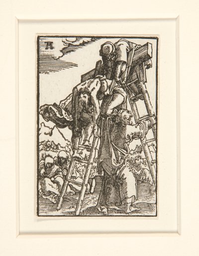 Nedstigningen från korset, från serien The Fall and Redemption of Man av Albrecht Altdorfer