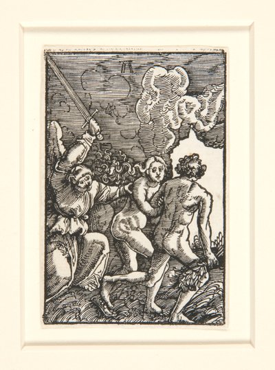 Utdrivningen från paradiset, från människans syndafall och återlösning av Albrecht Altdorfer