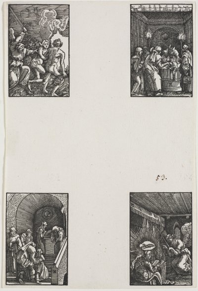 Människans fall och återlösning av Albrecht Altdorfer