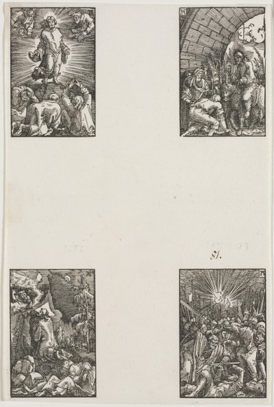 Människans fall och återlösning av Albrecht Altdorfer