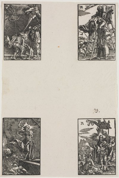 Människans fall och återlösning av Albrecht Altdorfer