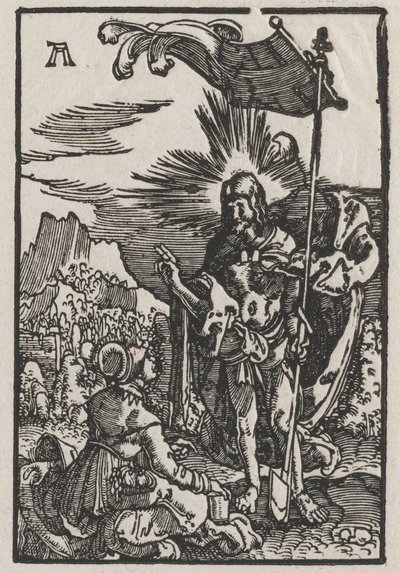 Människans fall och återlösning: Kristus visar sig för den heliga Maria Magdalena av Albrecht Altdorfer