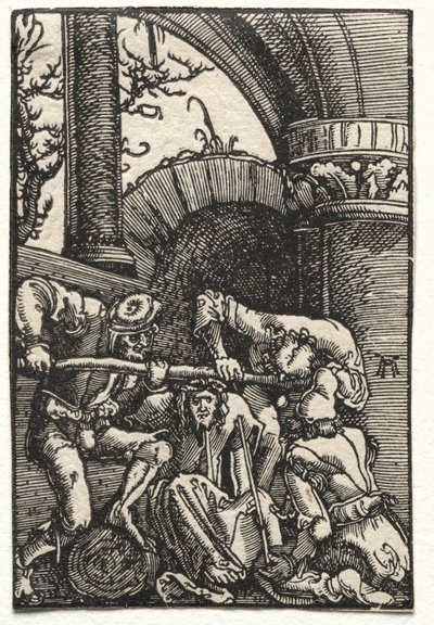 Människans fall och återlösning: Kristus krönt med törnar, ca. 1515. av Albrecht Altdorfer
