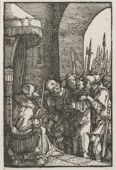 Människans fall och återlösning: Kristus före Pilatus, ca. 1515. av Albrecht Altdorfer