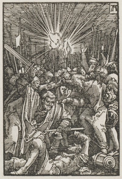 Människans fall och återlösning: Kristus tillfångatagen, ca. 1515. av Albrecht Altdorfer