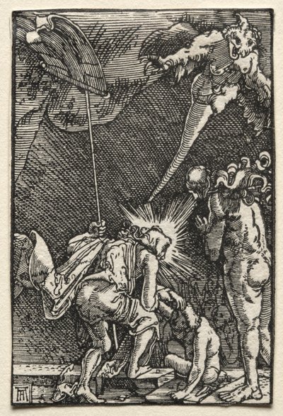 The Fall and Redemption of Man: Descent into Hell av Albrecht Altdorfer