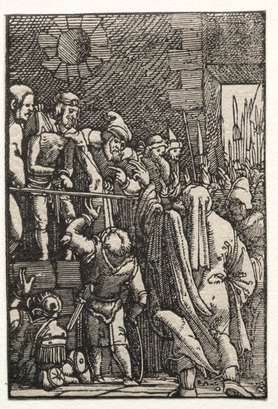 Människans fall och återlösning: Ecce Homo, ca. 1515. av Albrecht Altdorfer