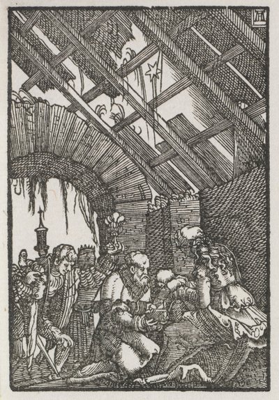 The Fall and Redemption of Man: The Adoration of the Magi, ca. 1515. av Albrecht Altdorfer