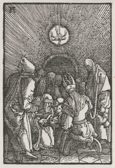 Människans fall och återlösning: Omskärelsen av Albrecht Altdorfer