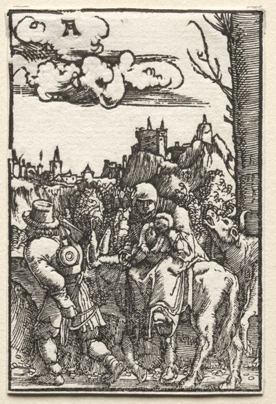The Fall and Redemption of Man: The Flight into Egypt av Albrecht Altdorfer