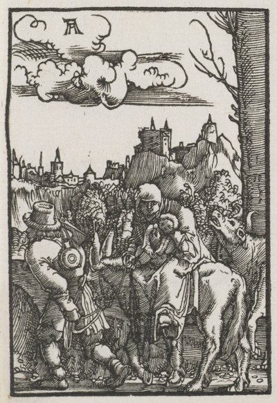 The Fall and Redemption of Man: The Flight into Egypt av Albrecht Altdorfer