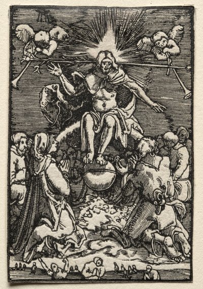 Människans fall och återlösning: The Last Judgment, ca. 1515. av Albrecht Altdorfer