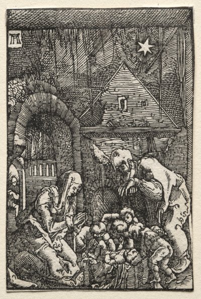Människans fall och återlösning: Födelsekyrkan, ca. 1515. av Albrecht Altdorfer