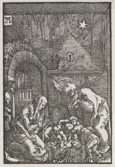 Människans fall och återlösning: Födelsekyrkan, ca. 1515. av Albrecht Altdorfer