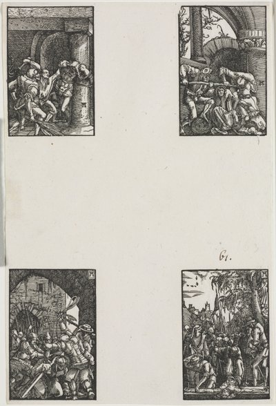 Människans fall och återlösning, ca. 1515. av Albrecht Altdorfer