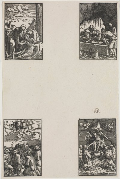Människans fall och återlösning, ca. 1515. av Albrecht Altdorfer