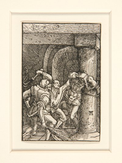 The Flagellation, från serien The Fall and Redemption of Man av Albrecht Altdorfer